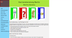 Desktop Screenshot of bandoly-karriereberatung.de